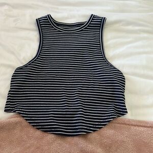 aerie striped tank top